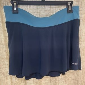 Patagonia blue tennis skirt size medium